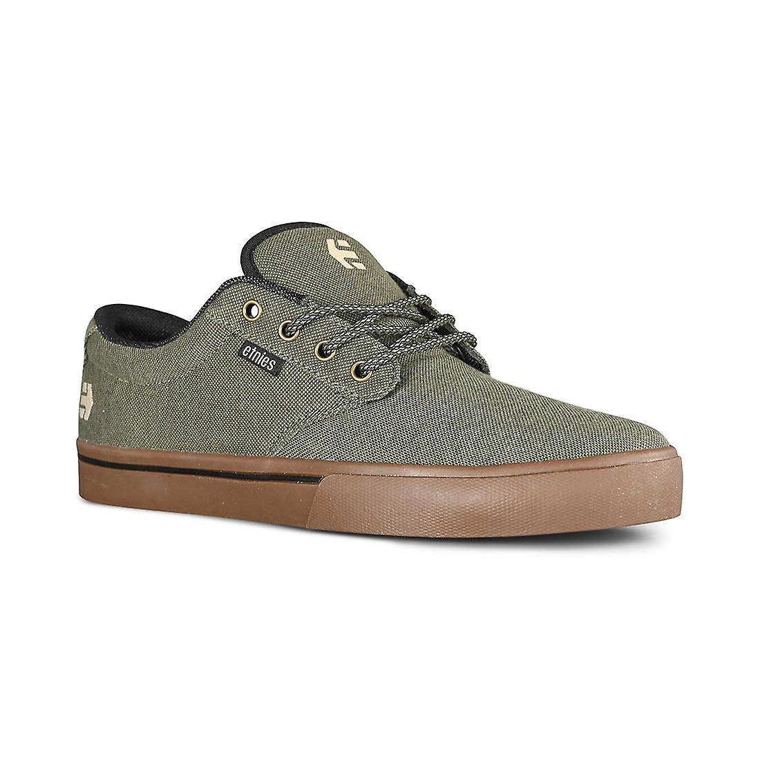 Etnies Jameson Preserve Skate Shoes - Olive/Black/Gum Green UK 7 / EU 41