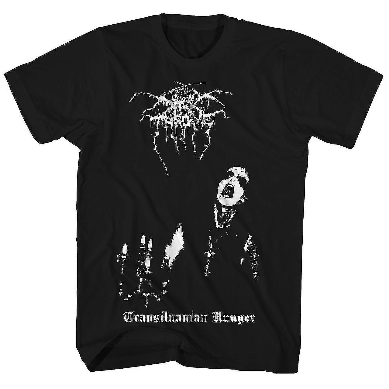 Cryin Darkthrone Dark Throne T Shirt Transilvanian Hunger Album Art Dark Throne Shirt XL