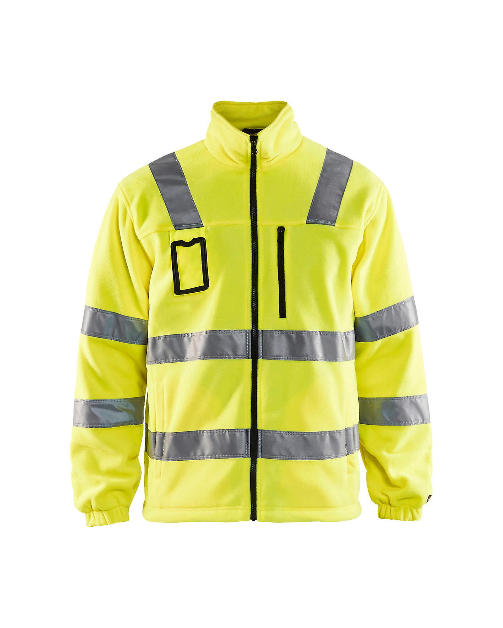 Blaklader 4853 hi-vis fleece jacket - mens (48532560) Yellow S