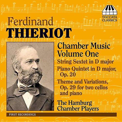 Toccata Thieriot / Hamburg Chamber Players / Mardon - Chamber Music 1  [COMPACT DISCS] USA import