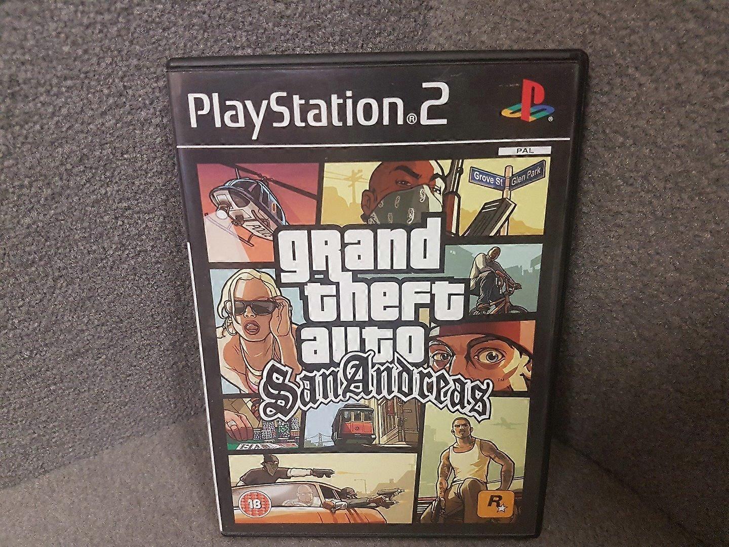 PlayStation 2 Grand Theft Auto San Andreas (PS2) - PAL - New & Sealed