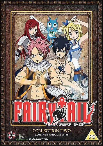 Fairy Tail Collection 2 DVD (2013) Shinji Ishihira cert PG 4 discs NEW - Region 2