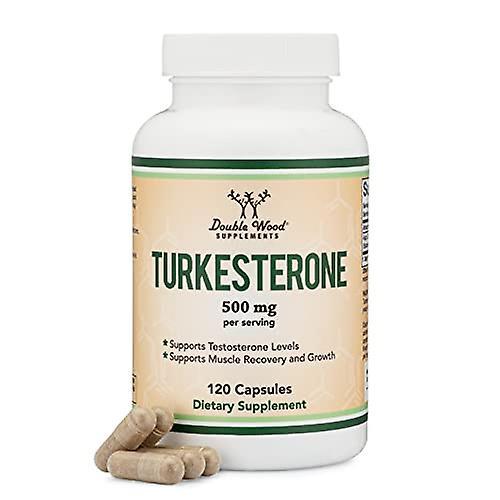 Double Wood Supplements Turkesterone supplement 500mg, 120 capsules