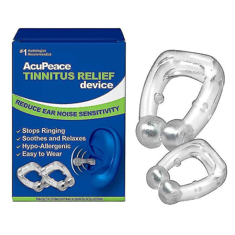 Acgiv 2x Tinnitus Relief Device For Ringing Ears Stop Ear Ringing For Men Women