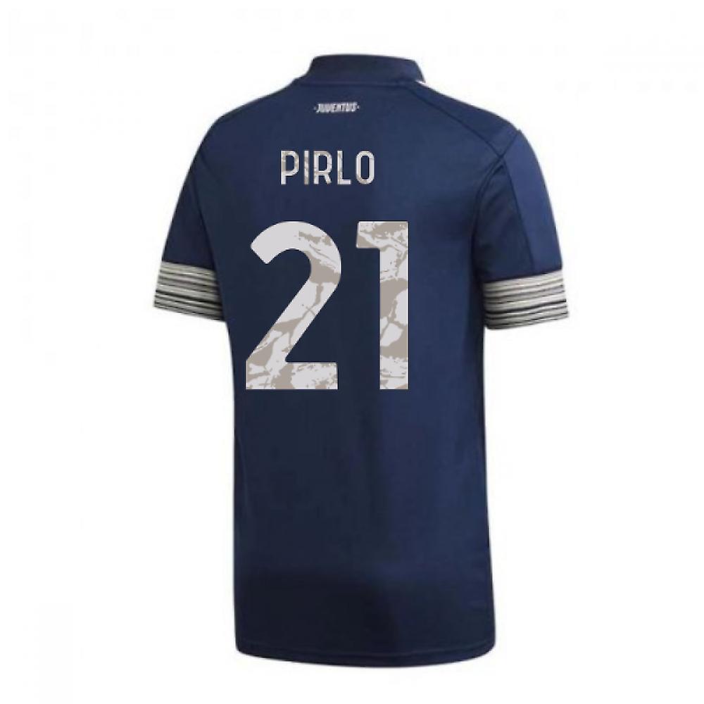 2020-2021 Juventus Adidas Away Football Shirt (PIRLO 21) Navy XXL 46-48 inch Chest