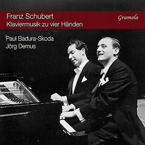 Gramola Schubert / Demus - Piano Music for Four Hands  [COMPACT DISCS] 2 Pack USA import