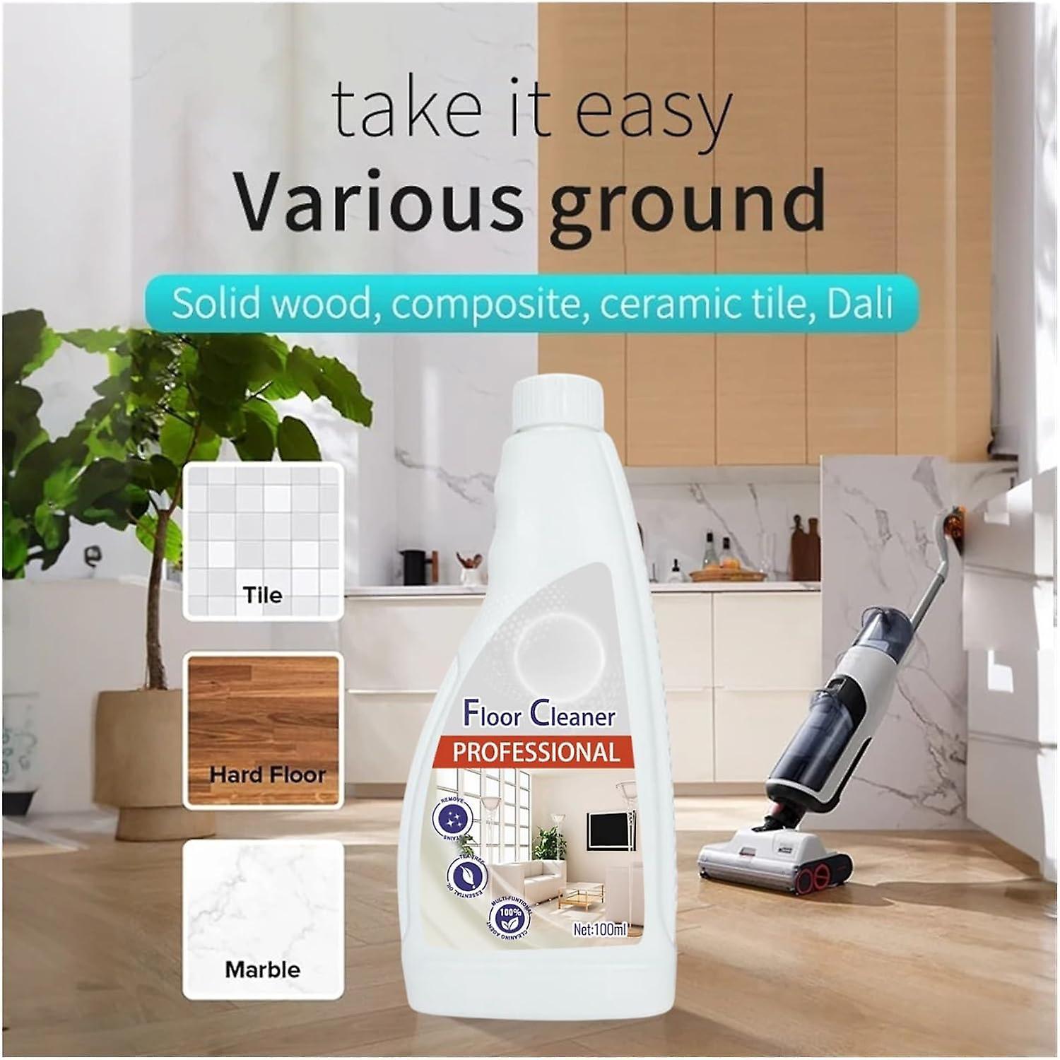 Frusde Multi-surface Floor Cleaning Solution, Floor Cleaning Liquid Solution Compatible Roborock & Omo Joint, S8 Pro Ultra/s8/s8+/q5/q7 Series 1pcs