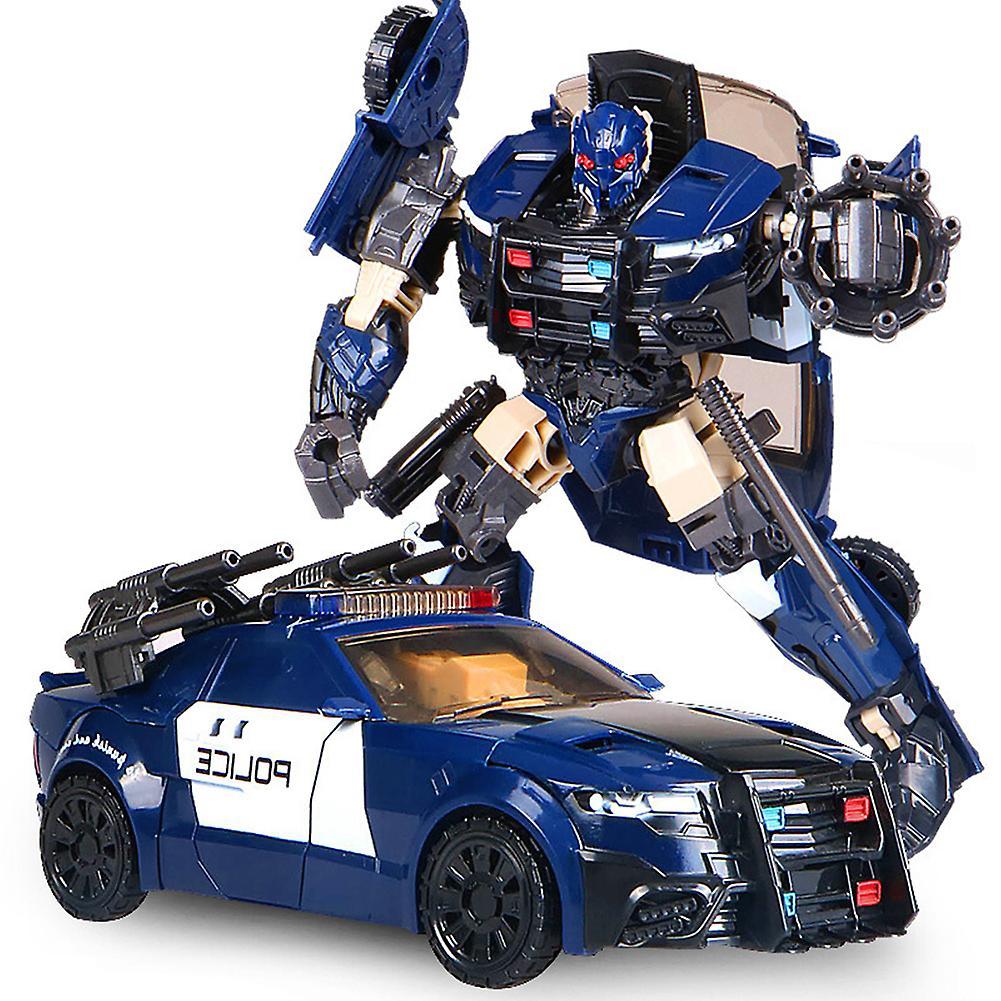 Remorui Transformable Police Car Defoming Decepticons Action Figure Model Kids Toy Gift 1