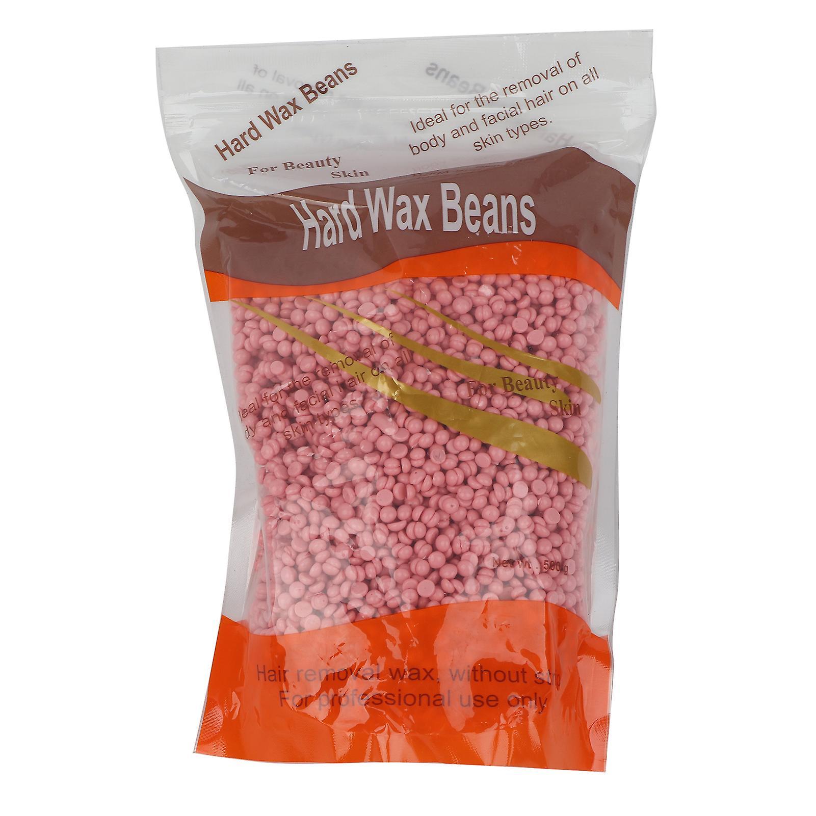 Hair Removal Wax Bean 500g Rose Hair Removal Wax Beans for Face, Armpit, Leg, and Body