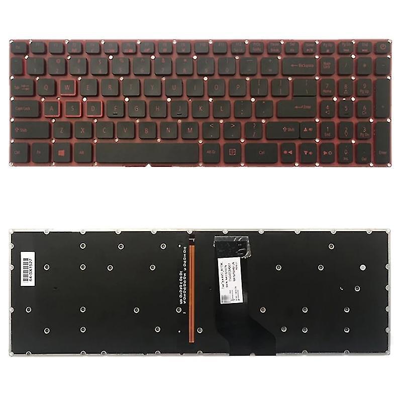 Pccy Us Version Keyboard With Backlight For Acer Nitro 5 An515-51 PXCL