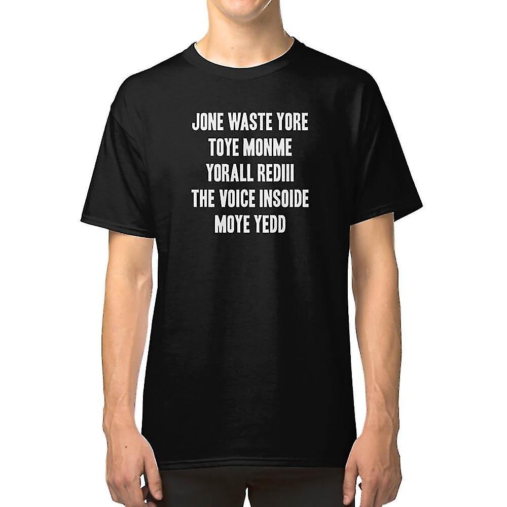 Gildan Don't Waste Your Time On Me, I Miss you, Blink-182 T-shirt Black L