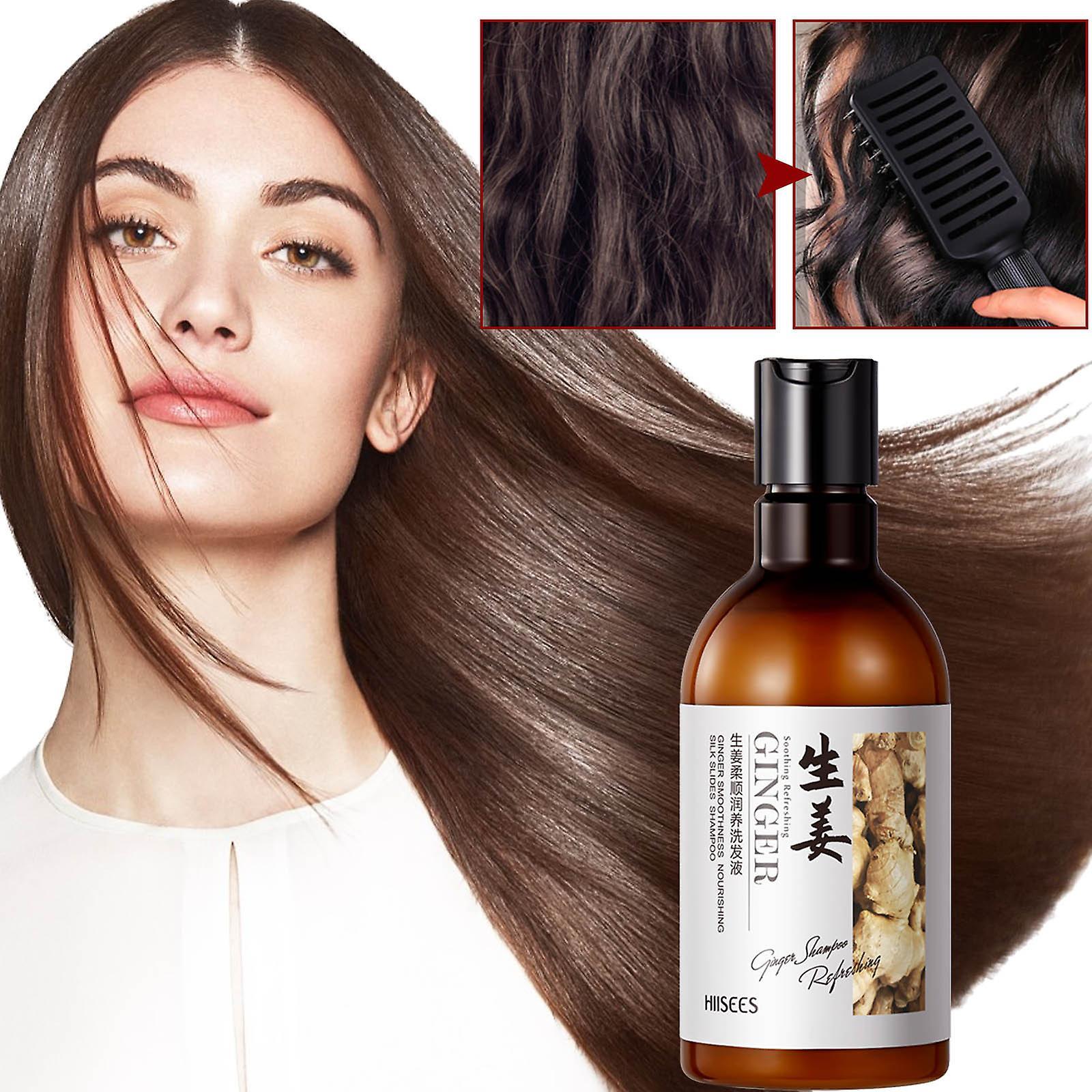 Gaoguan Ginger Shampoo, Nourishing The Scalp, Avoiding Itching And Hair Loss, And Hair Growth Shampoo 250ml Multicolor