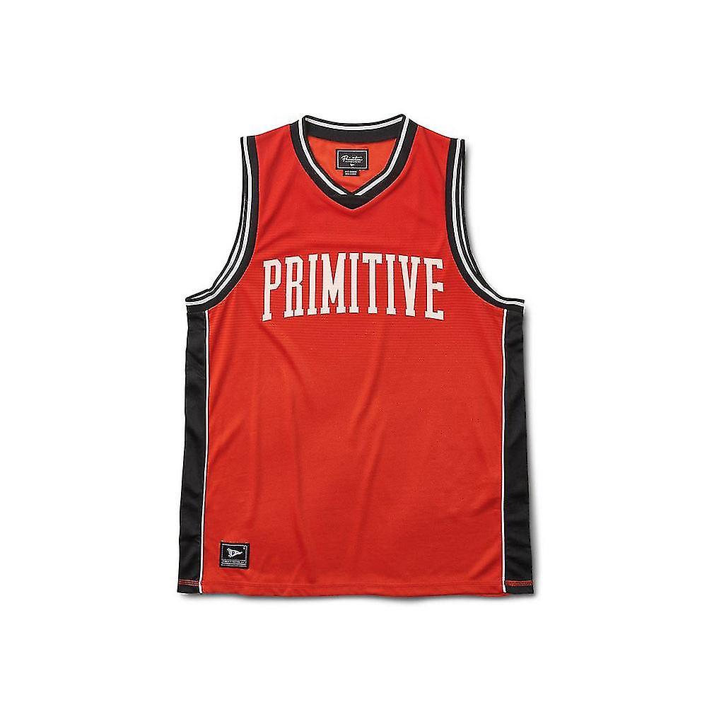 Primitive Apparel Champs Basketball Jersey Electric Red XL