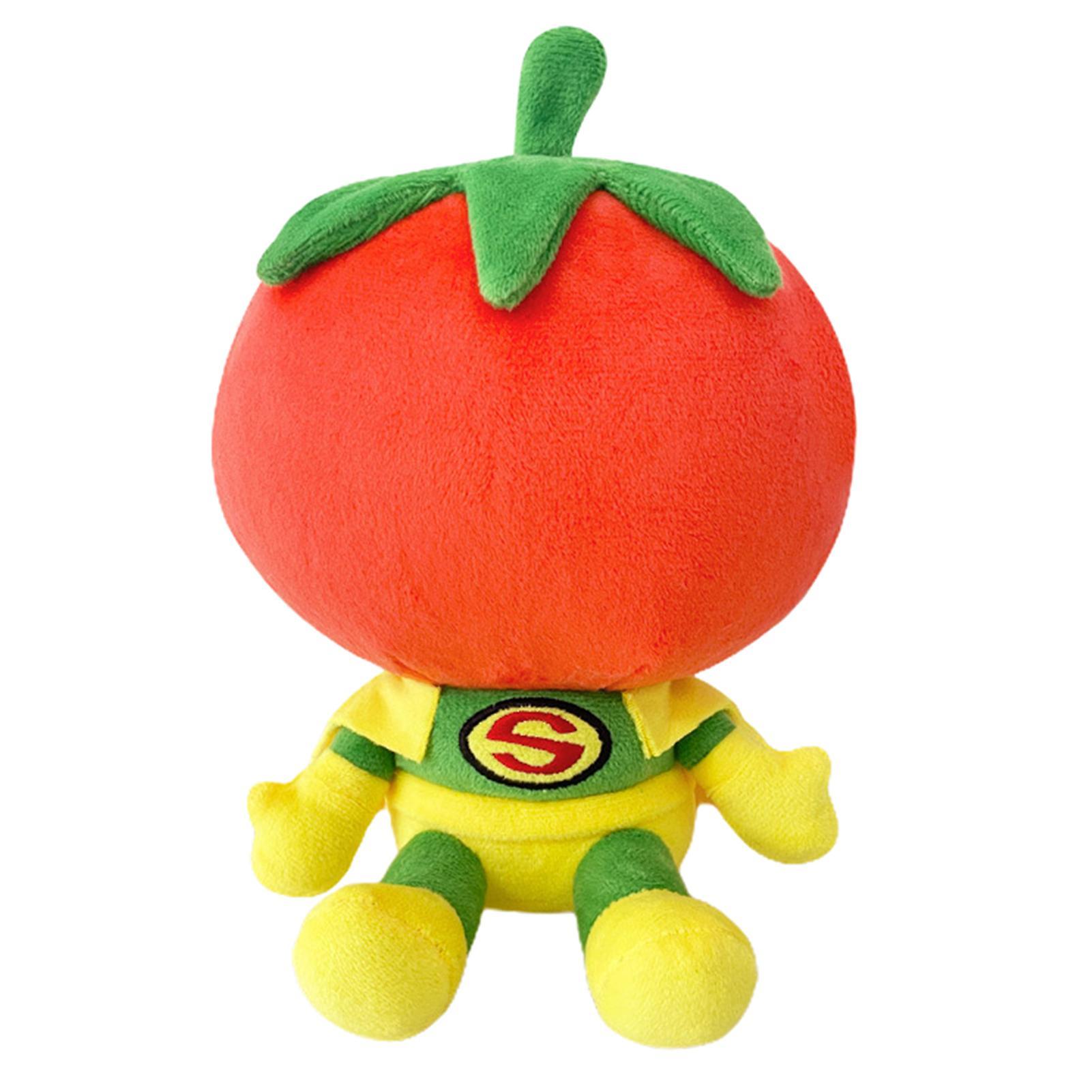 Ohfruit Captain Plush Toy Unbreakable Soft Adorable Gift Tomato Creative Funny Comfortable Touch Plush Doll For Game Lovers Yellow