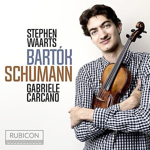 Rubicon Stephen Waarts - Schumann & Bartok: Violin Sonatas No.1 [COMPACT DISCS] USA Import