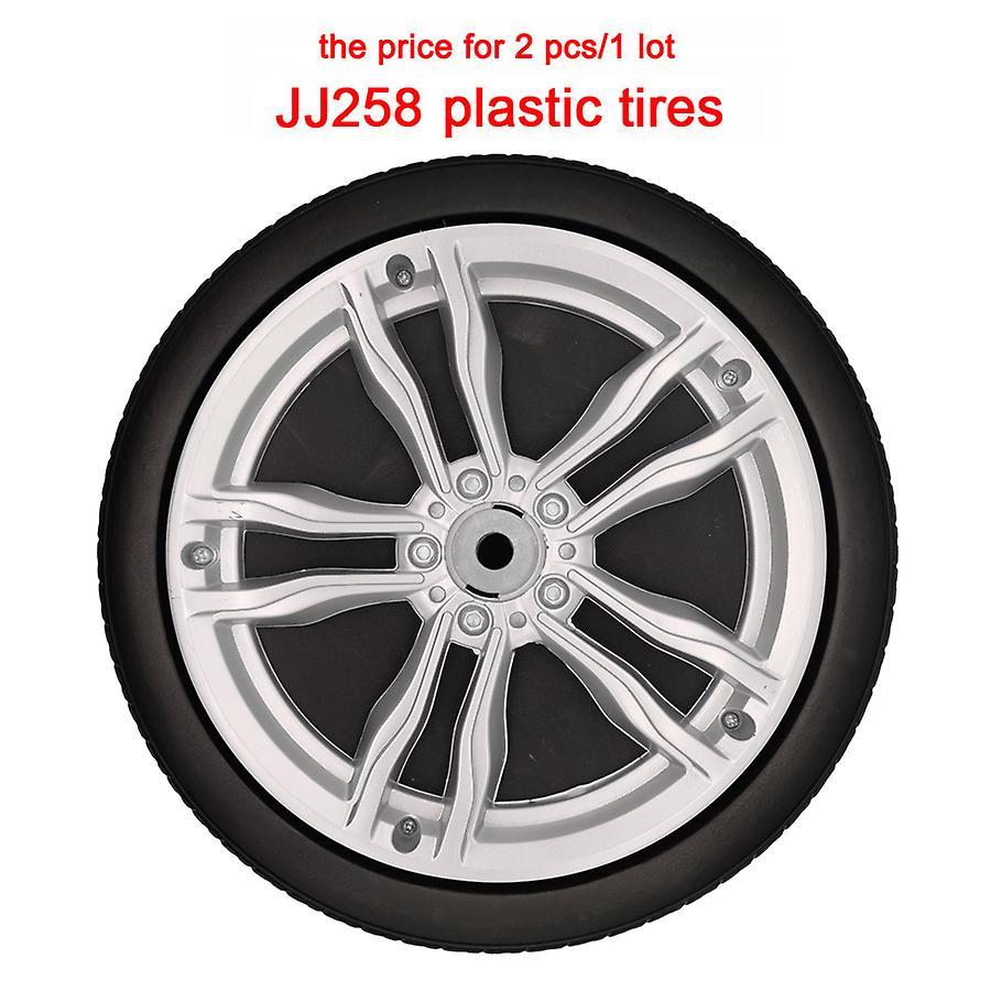 Kiikn Children's electric car plastic tires, kid's electric vehicle wheels, JJ258 high-quality no pneumatic tires