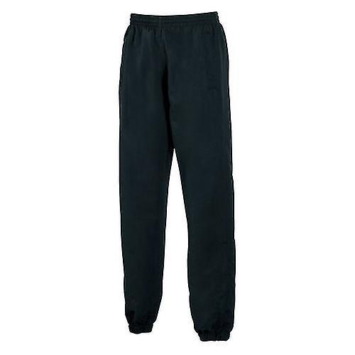 Tombo Teamsport Mens Sports Lined Tracksuit Bottoms / Jog Pants Black L