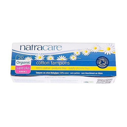 Natracare Tampon Super Plus Without Applicator 20 Units