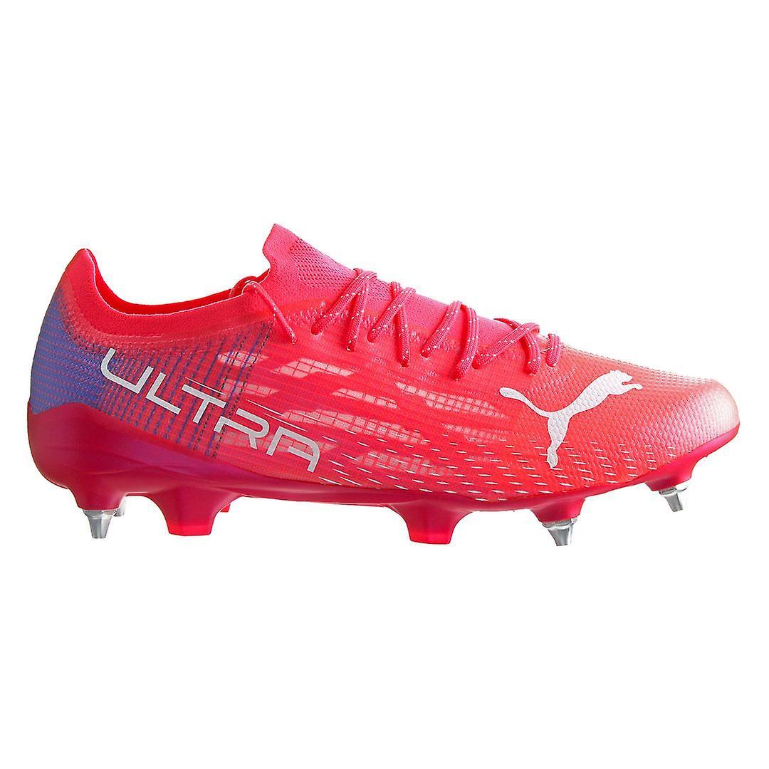 Puma Ultra 1.3 MxSG Lace-Up Red Synthetic Mens Football Boots 106513_01 UK 6.5 EU 40 US 7.5