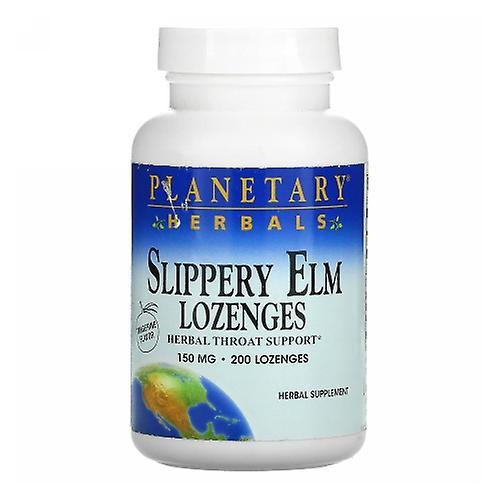 Planetary Herbals Slippery Elm Lozenge, Tangerine 200 lozenges (Pack of 1)