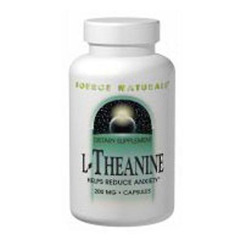 Source Naturals L-Theanine, 200 mg, 60 Tabs (Pack of 1)