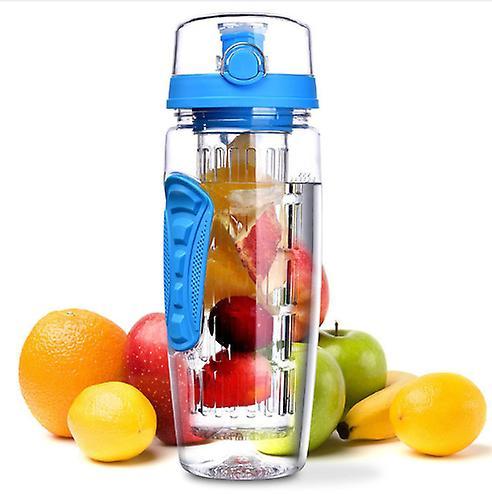 The Brands Market 900Ml bpa free fruit infuser juice shaker Blue