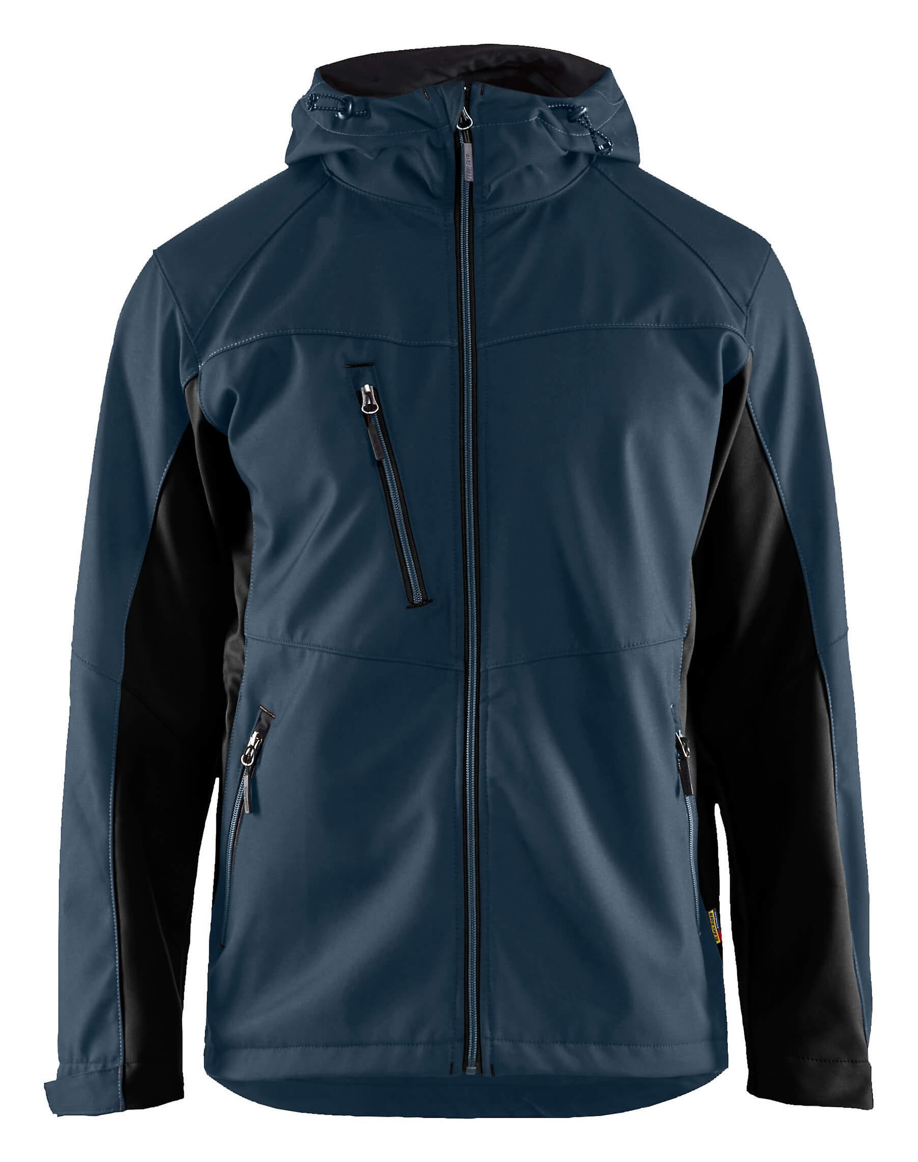 Blaklader 4753 Hooded Softshell Jacket - Mens (47532516) Dark navy/black L