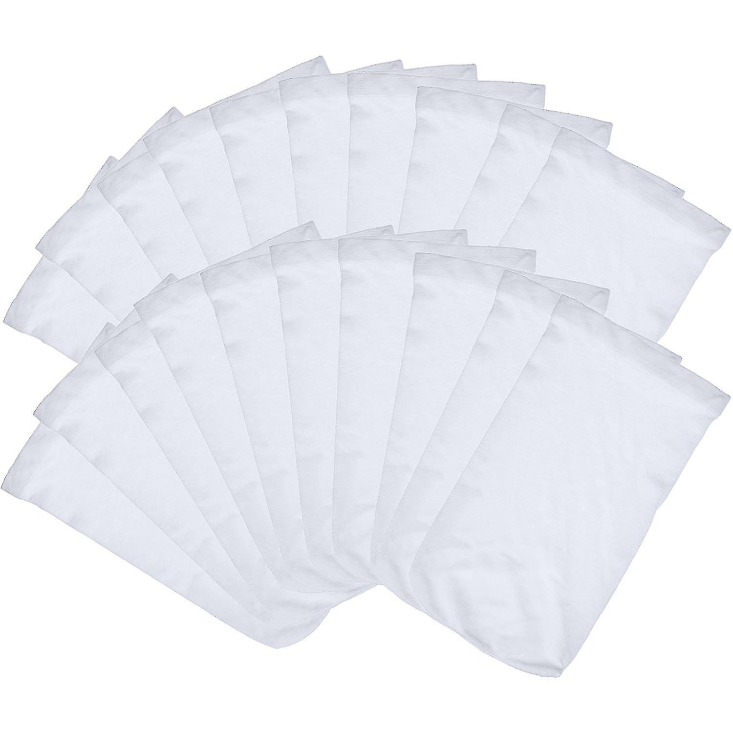 Pool Skimmer Socks, Durable Elastic Nylon Fabric Filters of Swimming Pools, White, WHBYV 10PCS