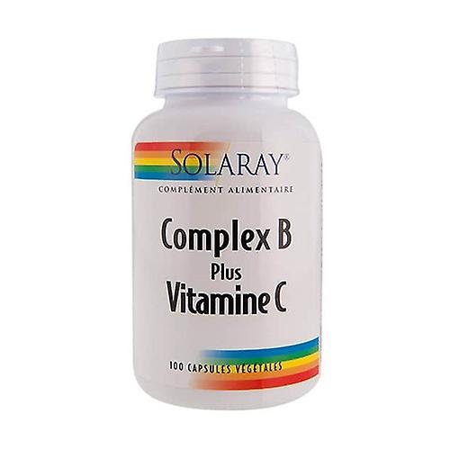 Solaray Complex B plus Vitamin C 100 capsules