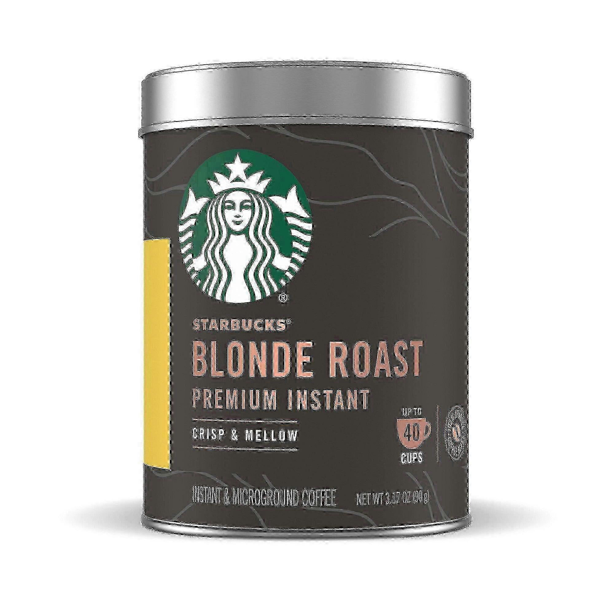 Starbucks Premium Blonde Light Roast Instant Coffee, 3.17 Oz