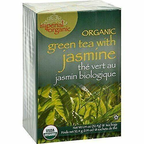 Uncle Lees Teas Imperial Organic Green Tea, Jasmine 18 bags (Pack of 1)