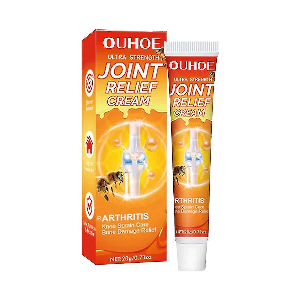 Ssylune 1-6pack Bee Venom Joint Bone Therapy Cream, Bee Venom Joint Bone Relief Cream 1PC