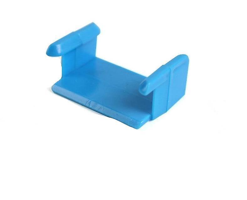 Slowmoose All Kinds Wooden Railway Train Track Parts Toy Accessories BLUE TRACK HOLDER