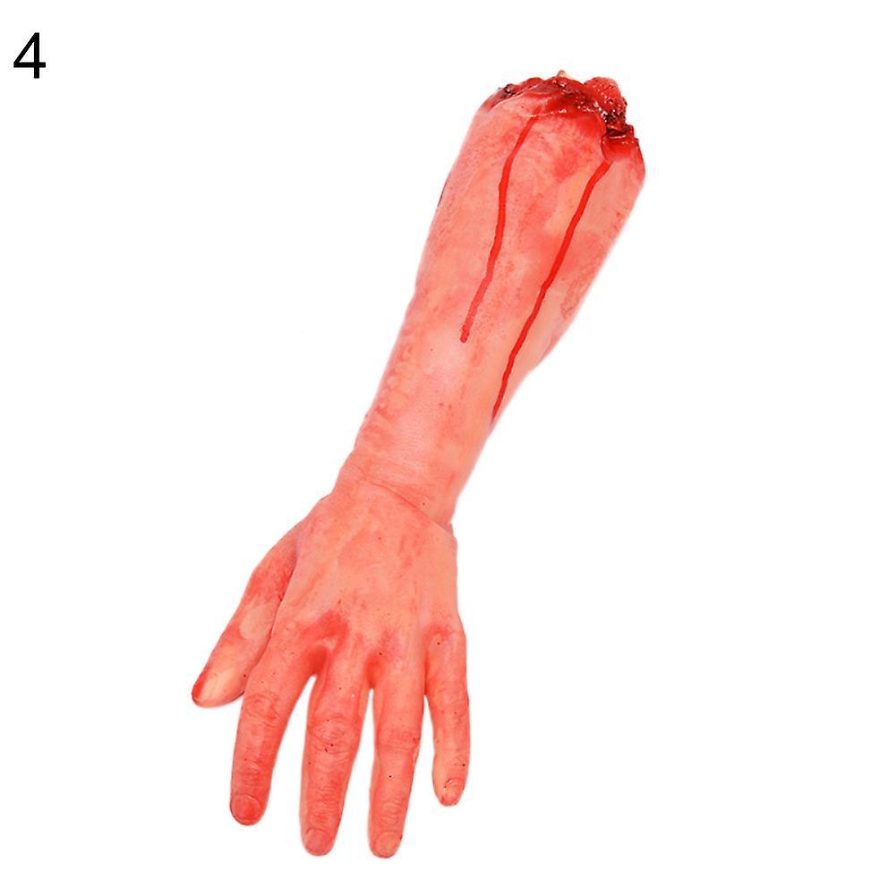 Sinknap Bloody Fake Hand Foot Finger Haunted House Halloween Party Horrible Props Decor 4