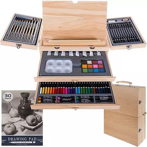 Kruzzel Painting kit in suitcase 83 pcs. Maaleo 19179