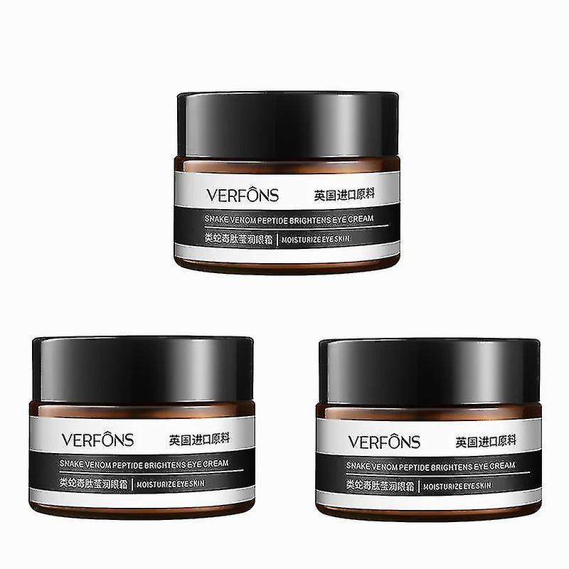 Snake Venom Eye Cream 3pack Snake Venom Peptide Firming Eye Cream Peptide Anti-wrinkle Eye Cream