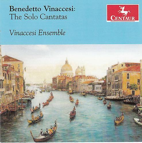 Centaur Vinaccesi Ensemble - Solo Cantatas  [COMPACT DISCS] USA import