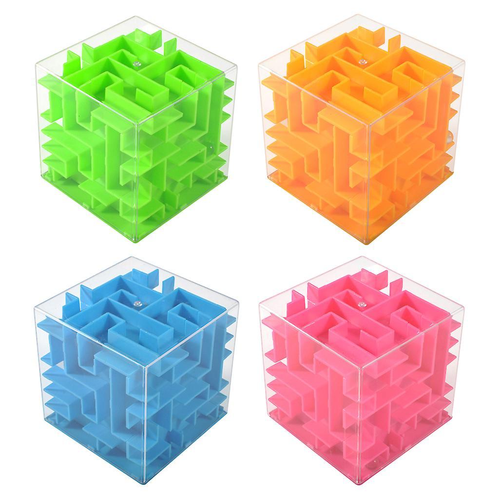 unbrand 4 Pack Money Maze Puzzle Box, Money Holder Puzzle Gift Money Puzzle Boxes For Kids And Adults Birthday Christmas