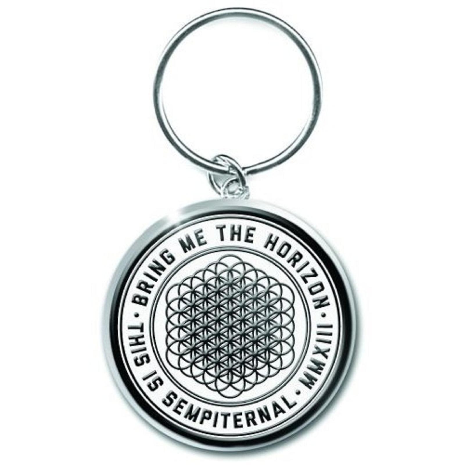 Bring Me The Horizon Keyring Sempiternal Keychain Black ""