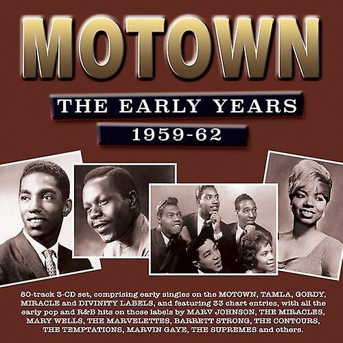 Acrobat Various Artists - Motown: The Early Years 1959-62 (Various Artists) [COMPACT DISCS] USA Import