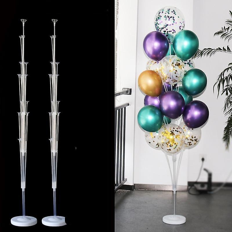 Slowmoose Birthday Party Balloons Stand Holder Column Confetti Decorations Kids Adult 2set 160cm stand