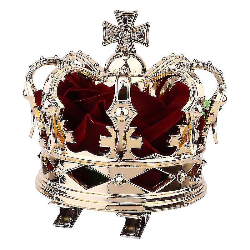 Generic 1pc Halloween Party Queen Coronation Three-dimensional Crown Headdress