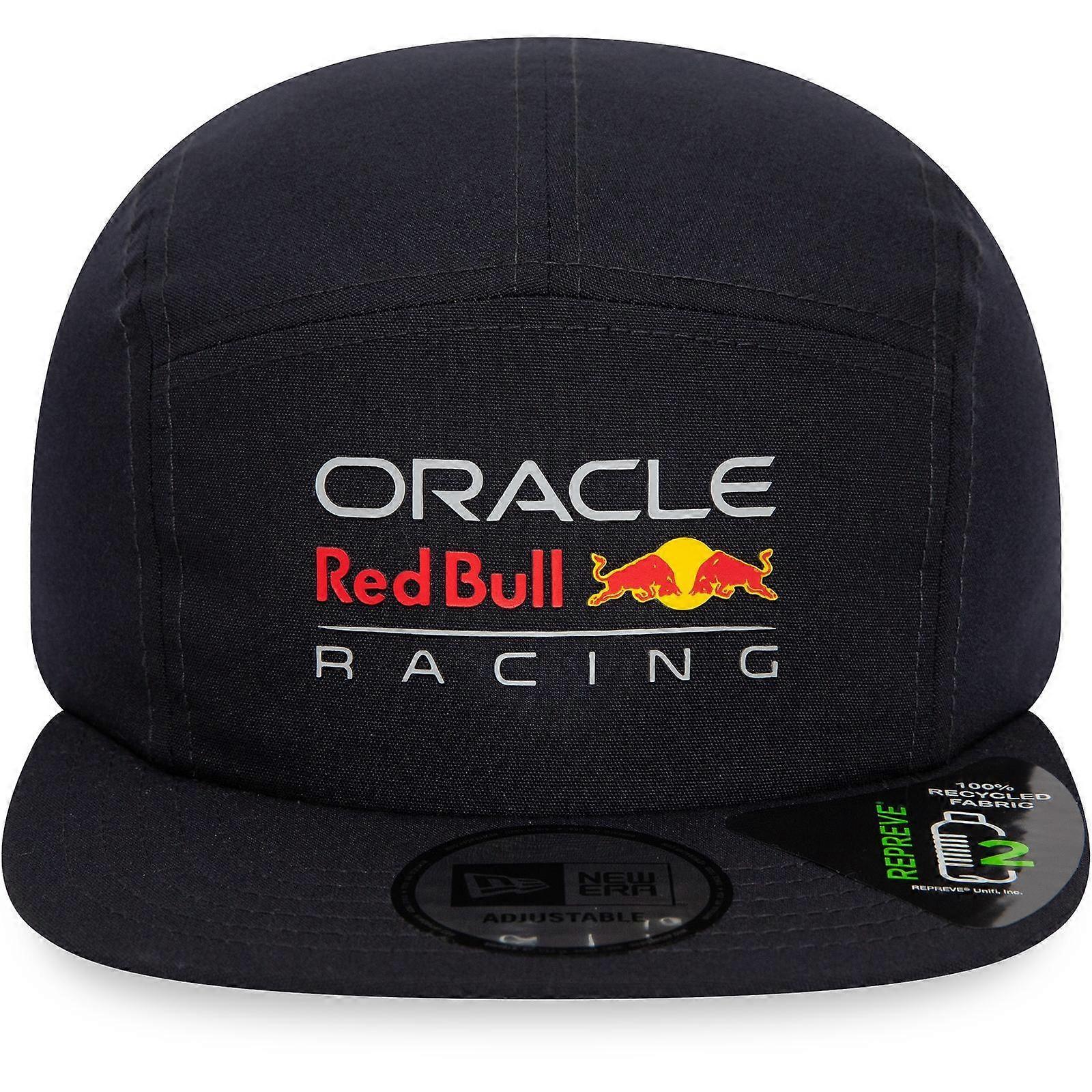 New Era Mens CAMPER Red Bull Racing Adjustable Strapback Hat Baseball Cap - Blue One Size