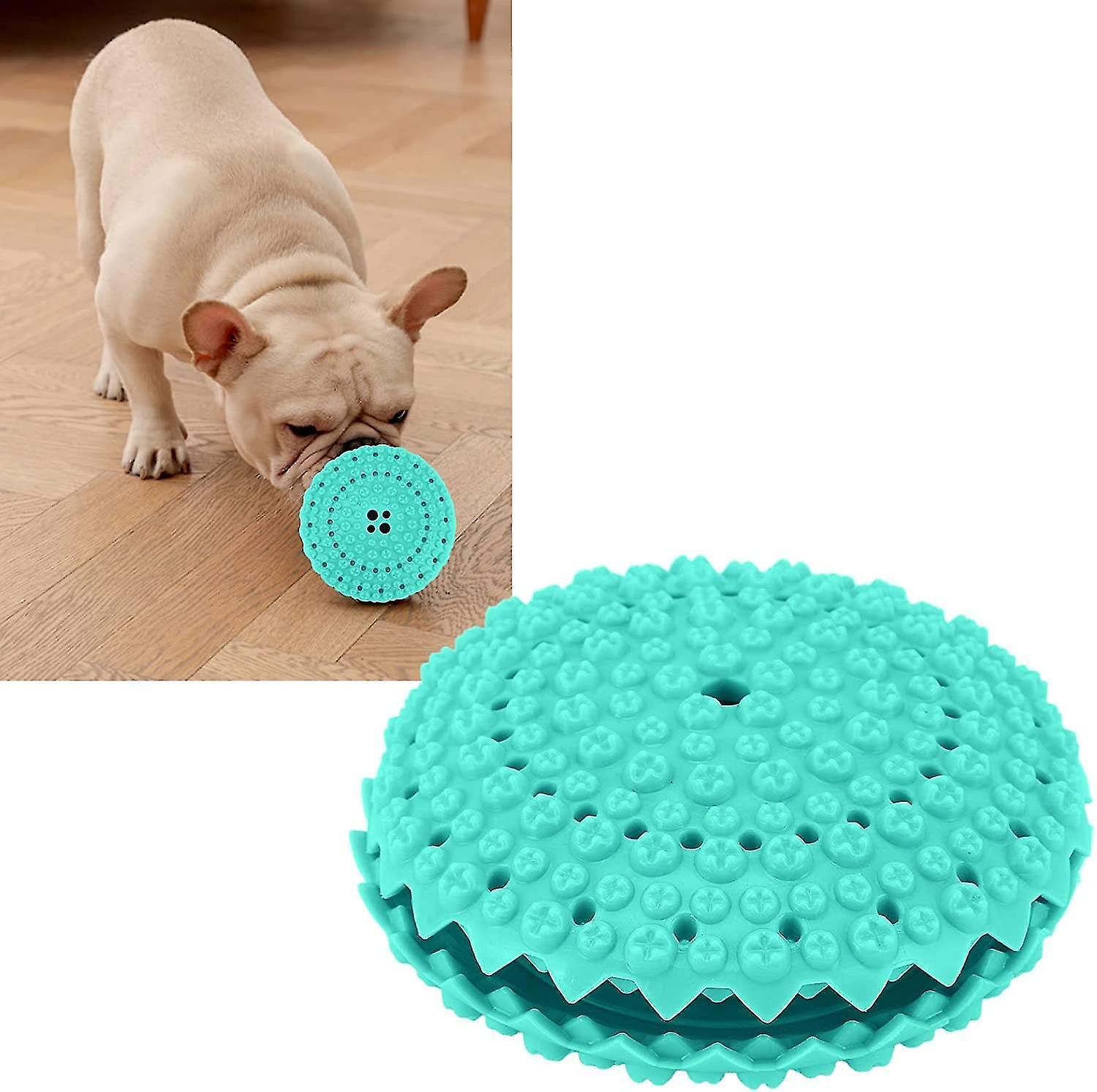 Tianzun Dog Puzzle Toy Puppy Treat Food Feeder Dispenser Interactive Dog Toys Gift For Small/medium/large Dog Training Green