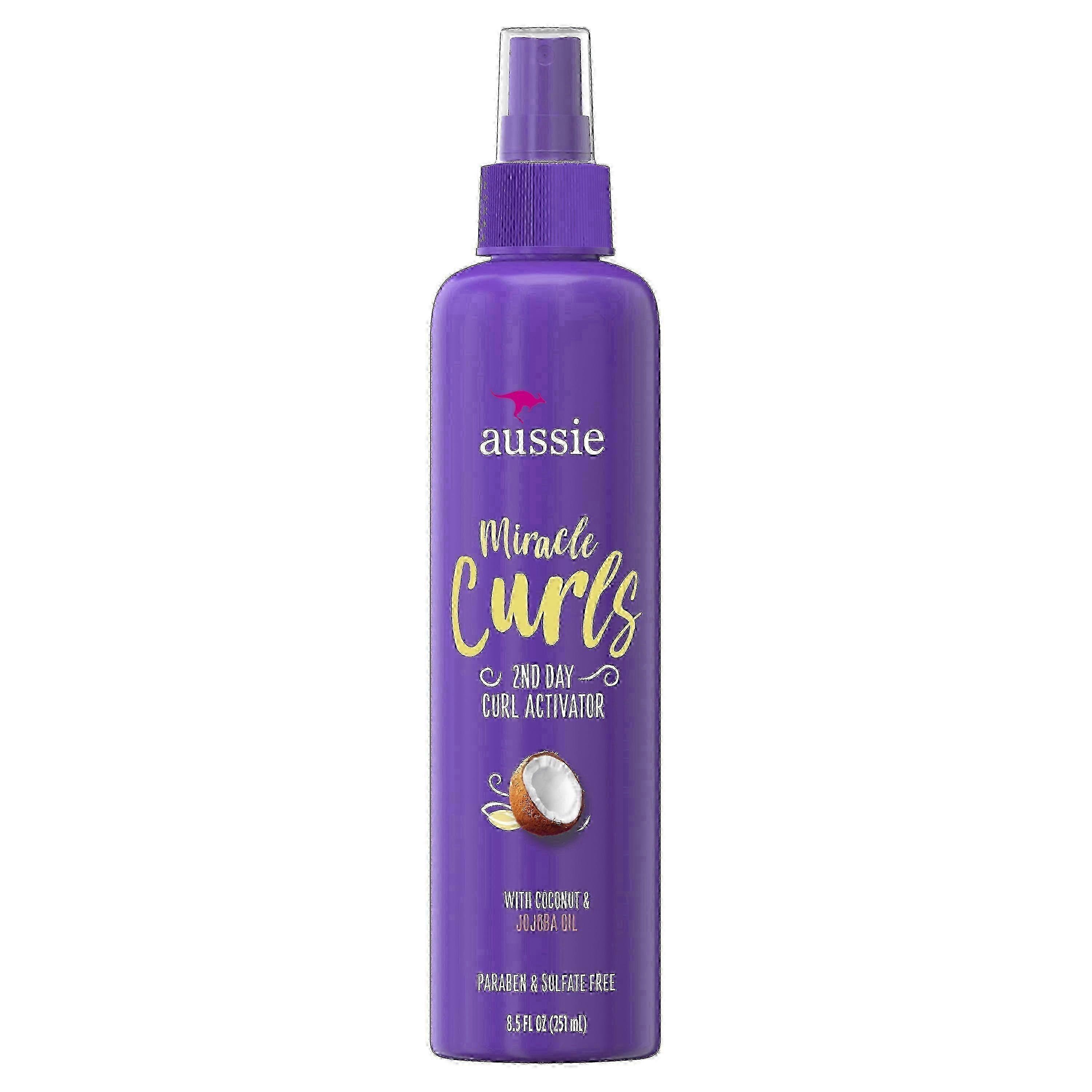 Aussie Miracle Curls 2nd Day Curl Activator, 8.5 Oz