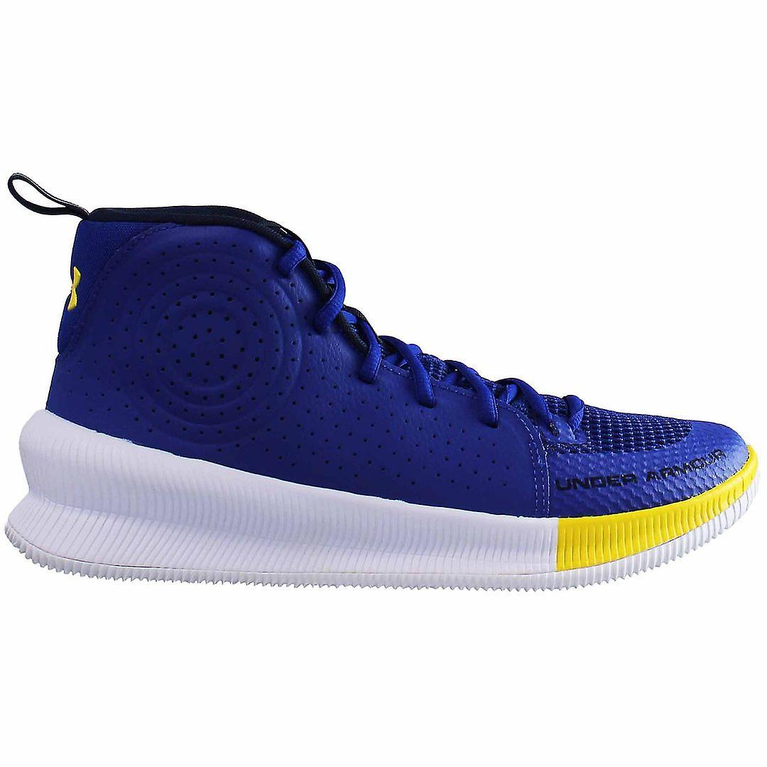 Under Armour Jet Lace-Up Blue Synthetic Mens Basketball Shoes 3022051_403 UK 9 EU 44 US 10