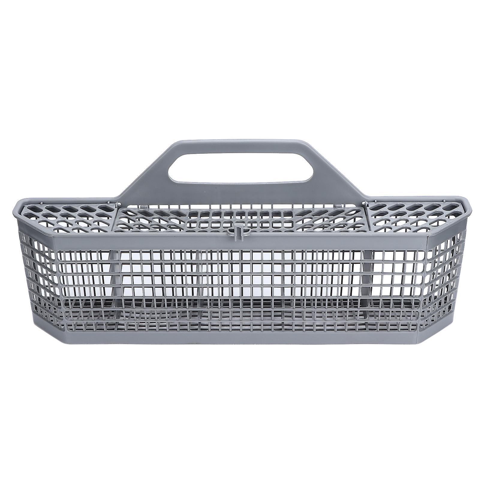 Moselota Dishwasher Silverware Basket, Universal Dishwasher Cutlery Lower Rack Silverware Basket Utensil Storage Basket Replacement WD28X10128