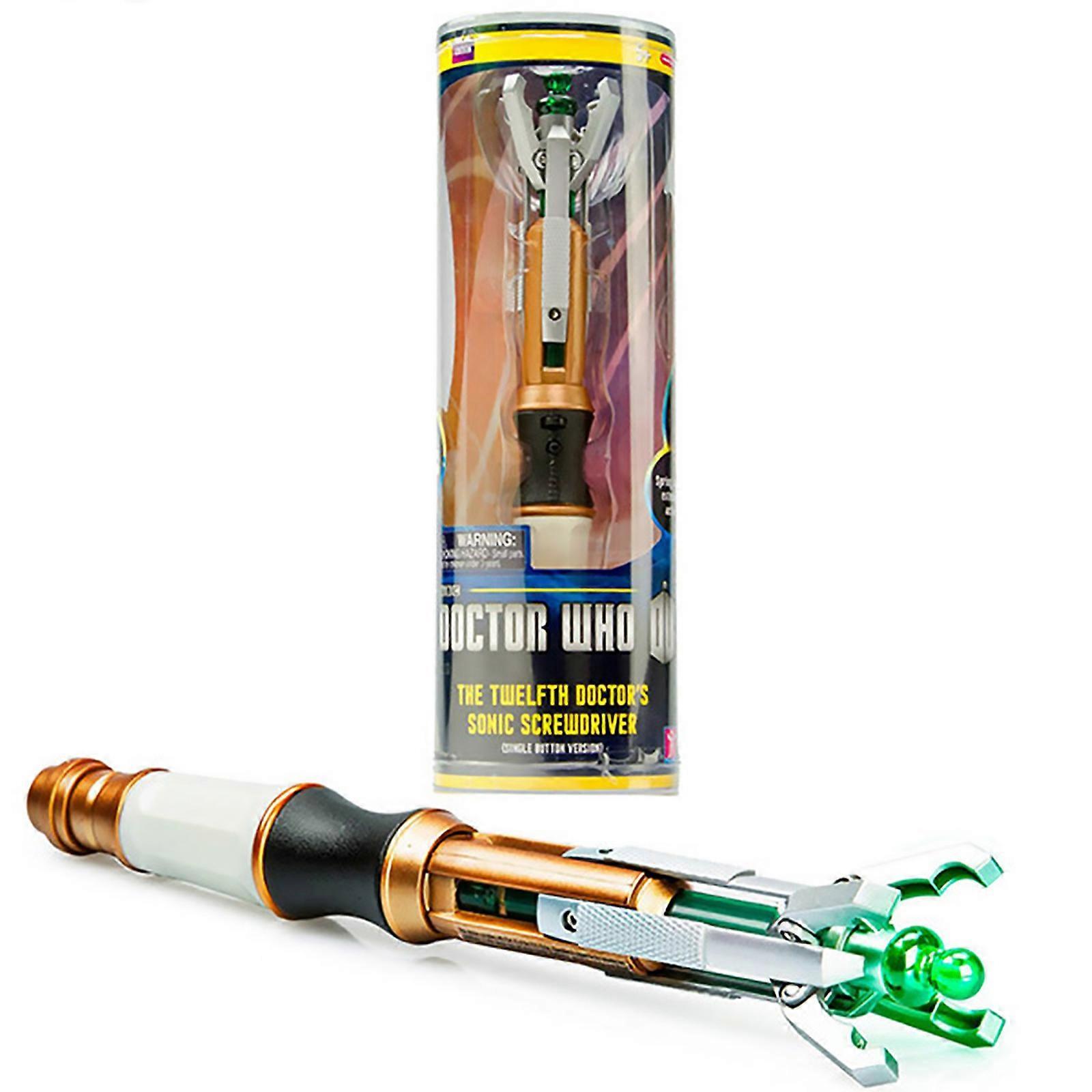 Unbrand Doctor Who THE TWELFTH DOCTOR'S SONIC SCREWDRIVER Model Light Sounds Toy Generation 12 sonic