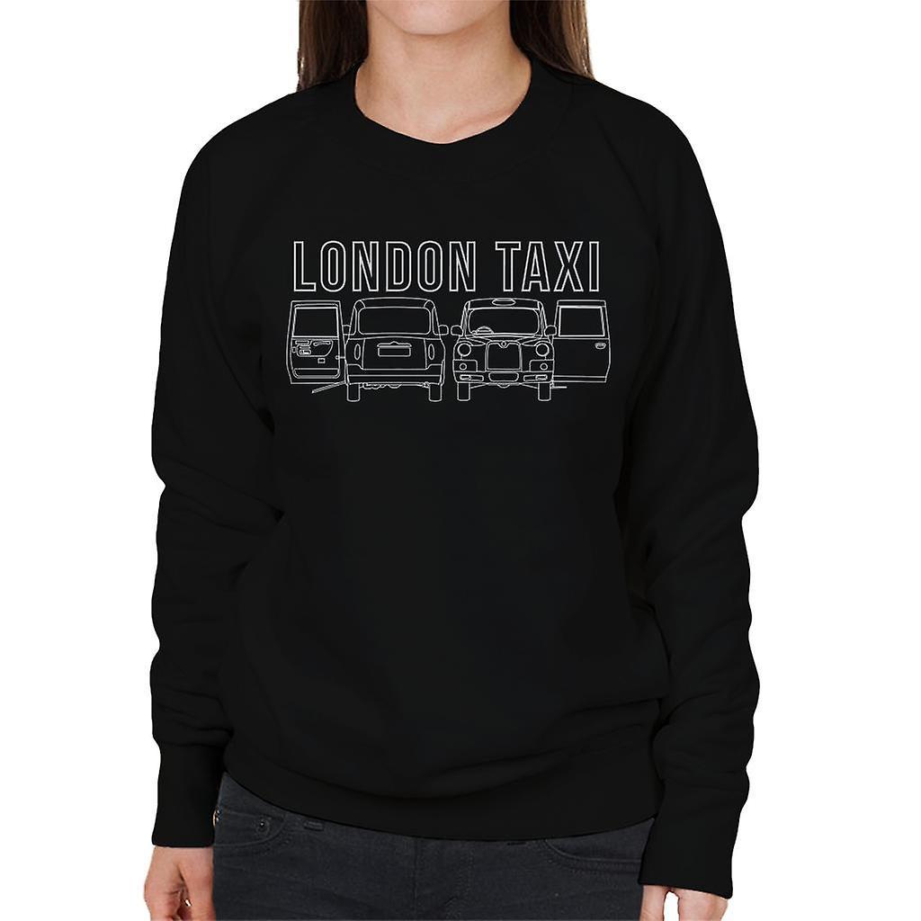 London Taxi Company TX4 Open Door Women's Sweatshirt Black XX-Large