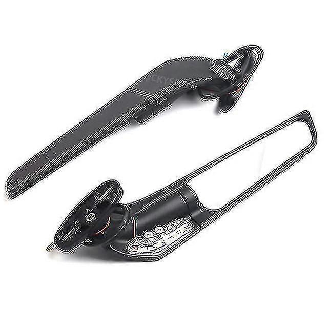 Unbrand For Suzuki Gsxr 600 750 1000 Gsx1300r Gsx650f Gsx-r  Motorcycle Mirror Modified Wind Wing Adjustable Rotating Rearview Mirror WHBYV Light  ...